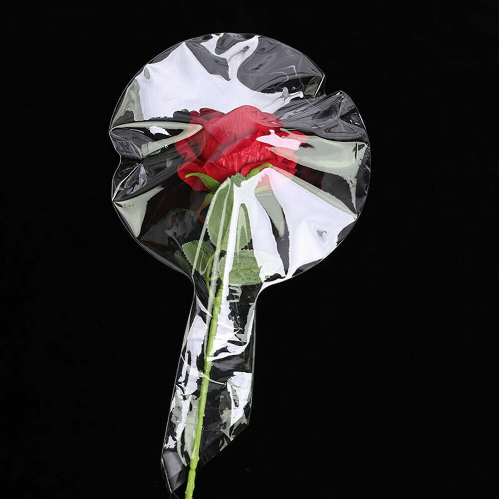 Luminous Led Light Balloon Rose Flower Bouquet Thanksgiving Party Gift For Her