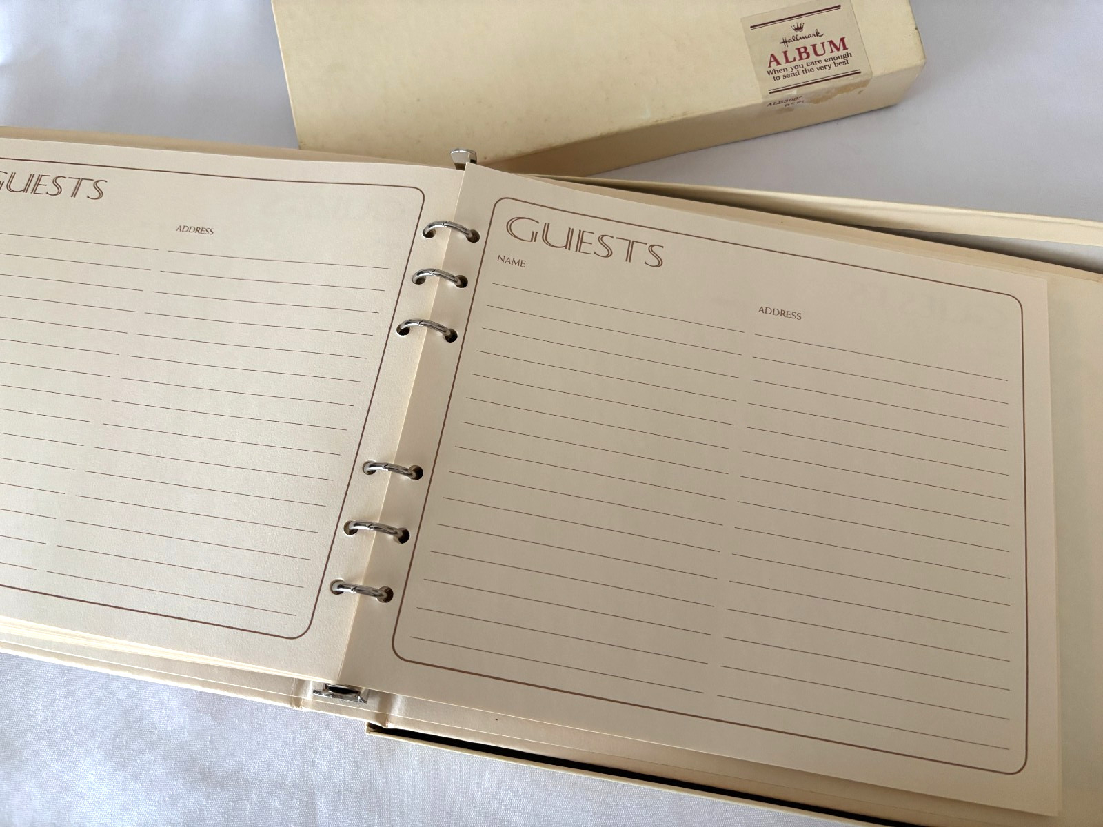 NEW Hallmark All-Occasion Guest Book Wedding Business Anniversary Memorial
