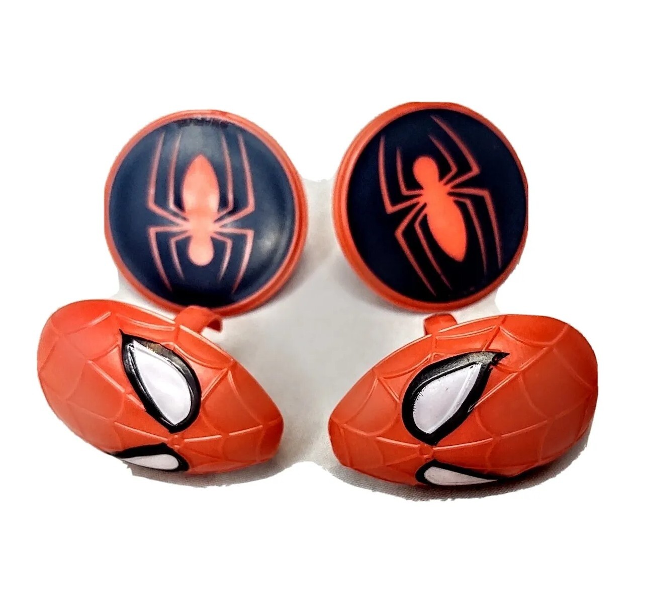 Cake Cupcake Toppers Marvel Spider-Man Superhero Rings Birthday Party Supplies