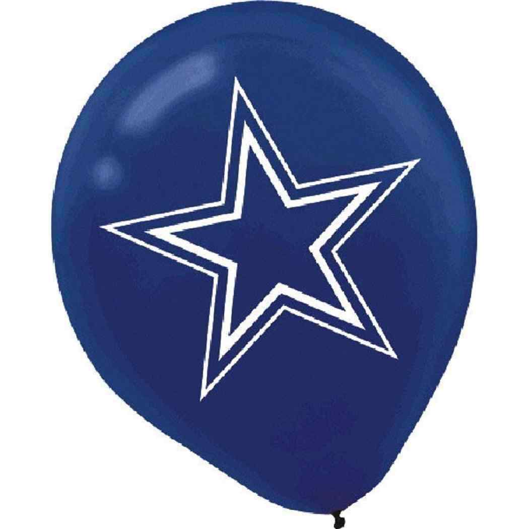 Dallas Cowboys NFL Pro Football Sports Banquet Party Decoration Latex Balloons