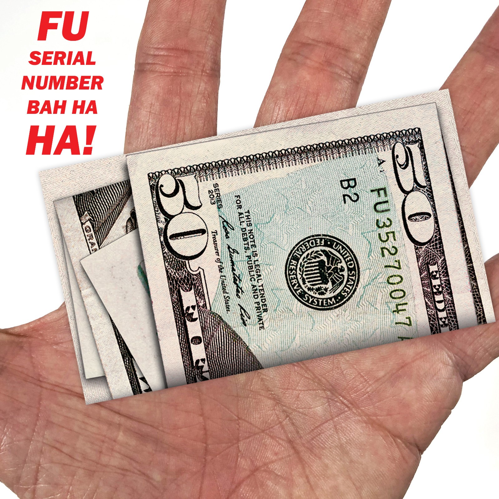 50 QTY Bad Parking Prank Cards Look Like Bills from a distance!