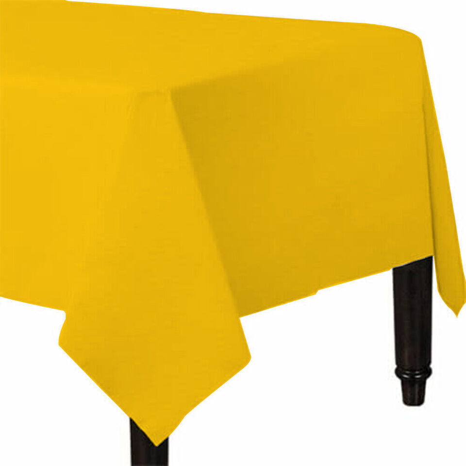 Paper Table Cloth Disposable Table Top Cover for Christmas Parties 90cm x 90cm