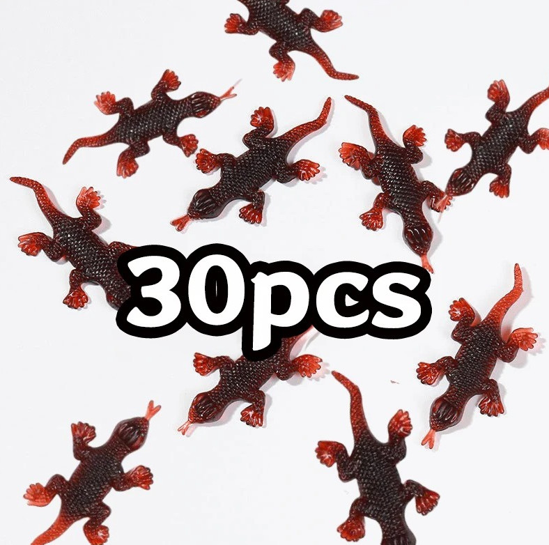 30pcs Realistic Fake Cockroach Prank Bugs Halloween Party Toys Prank Simulation