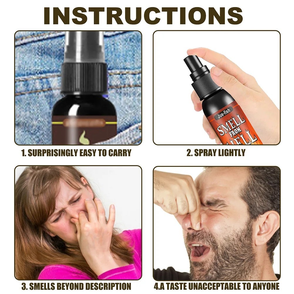 30ML Novelty Liquid Fart Gag Prank Joke Spray Can Stink Bomb Smelly Stinky