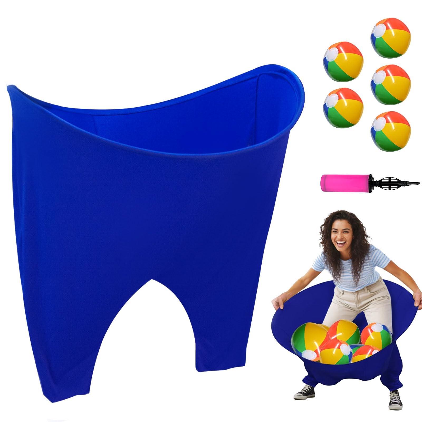 Granny Pants Yard Game Set, Granny Pants Party Outdoor Game with Bouncy Balls…
