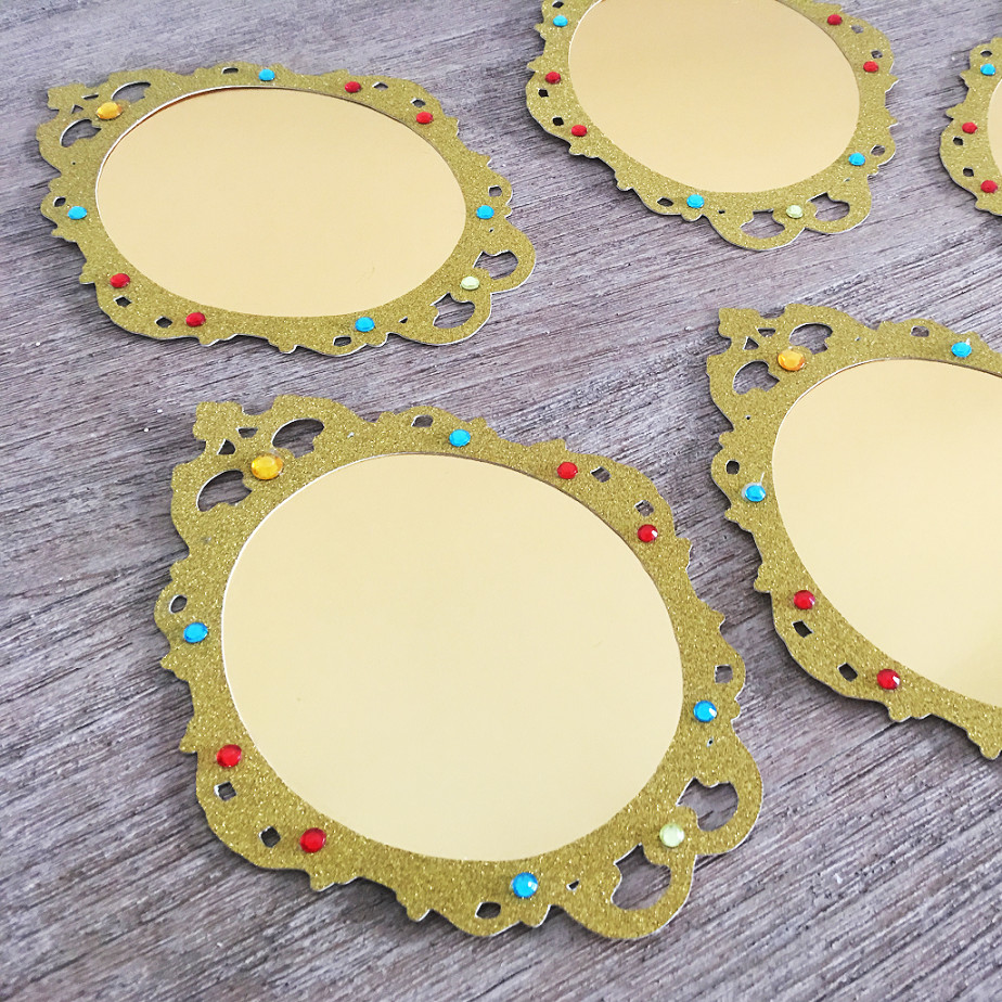 Magic Mirror Snow White Party Decor Craft DIY Confetti