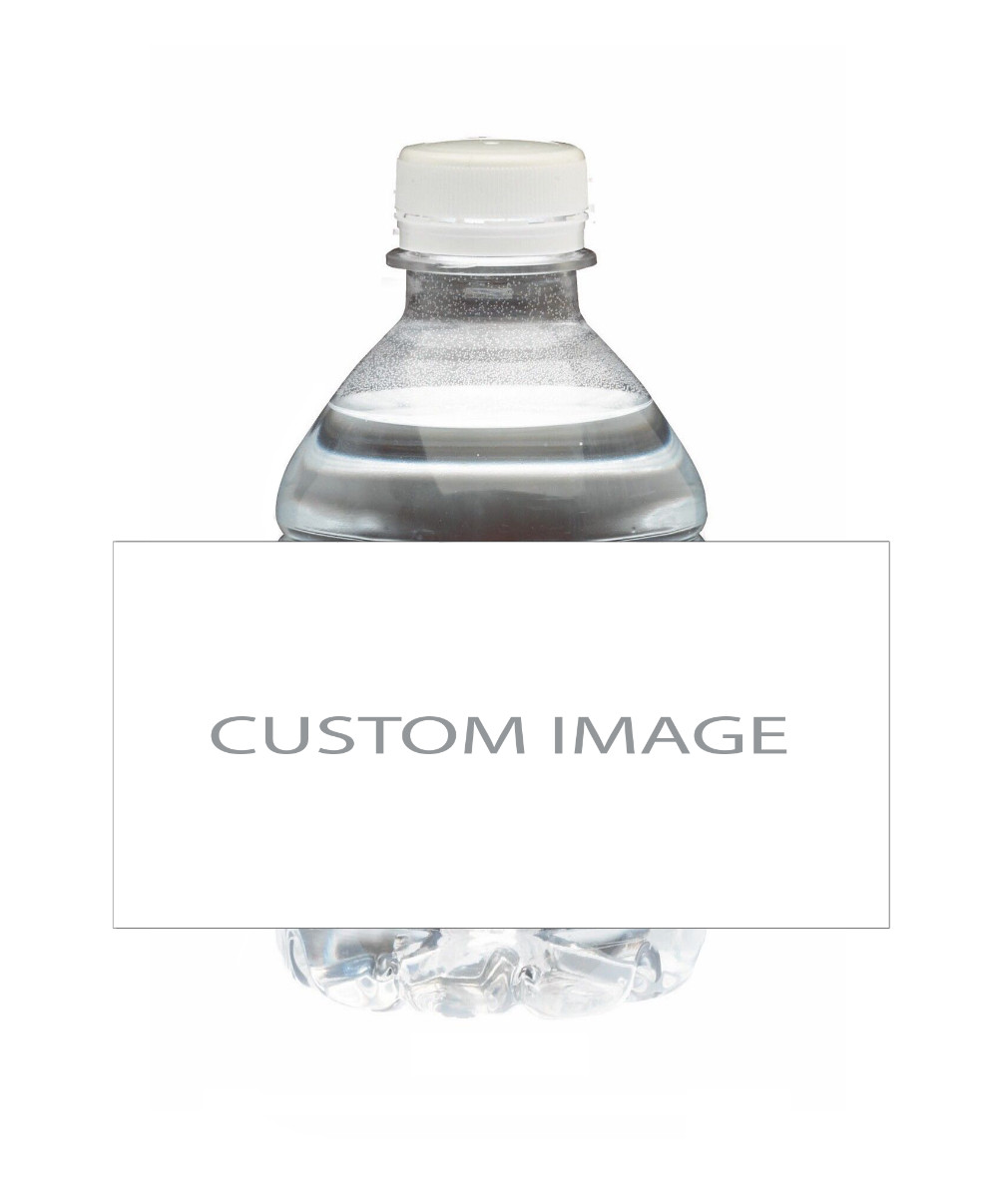 20 ct 2″ x 4″ Custom Theme Message Water Bottle Party Favor Personalized Label