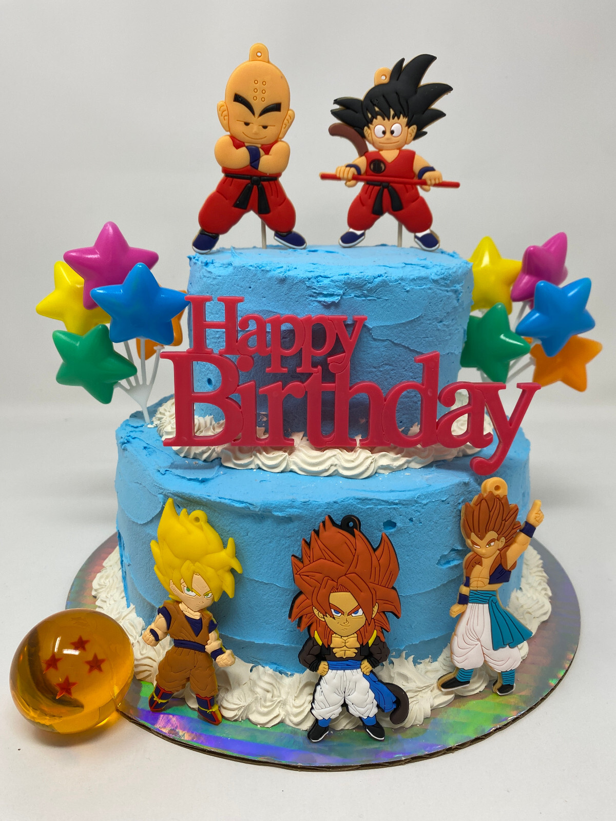 Dragon Ball Z ~ Cake Topper Set ~ BRAND NEW ~ Vegeta, Gohan, and