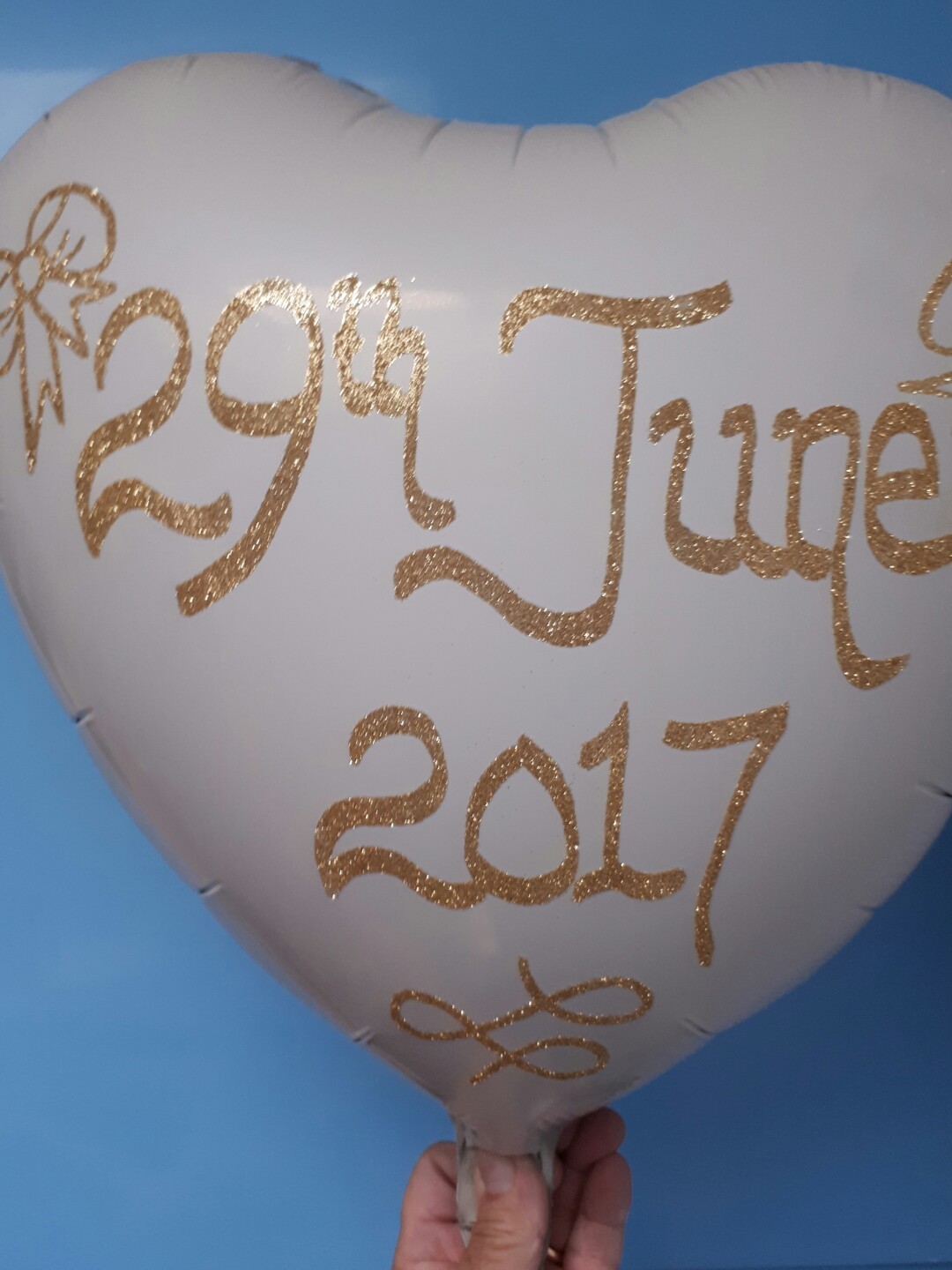 Any Occasion Glitter Personalised Helium Foil Balloon