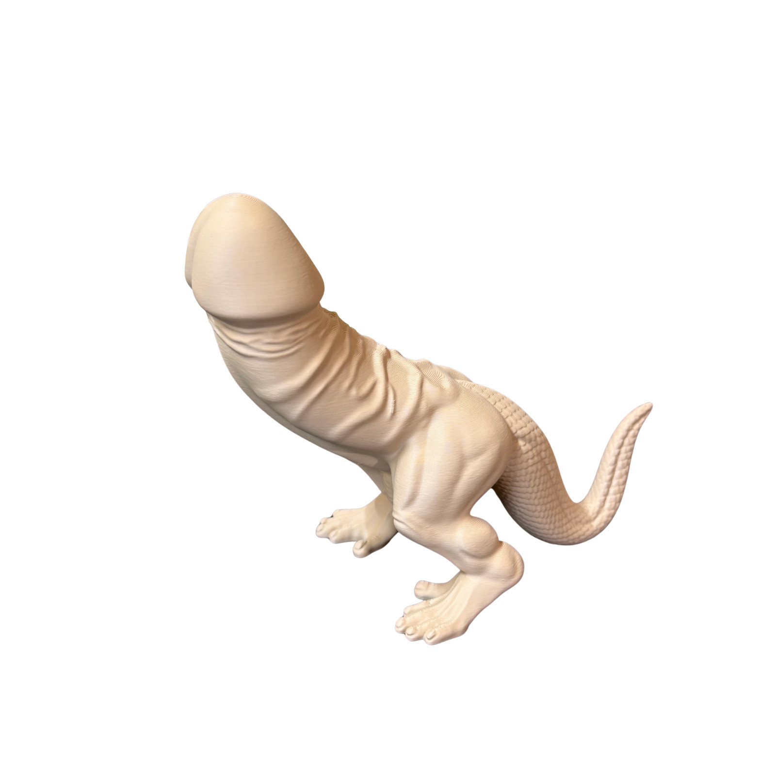 6 Inch Dino Cock Dickasaurus / T-Rex Adult Statue / Desk Ornament / 3D Print