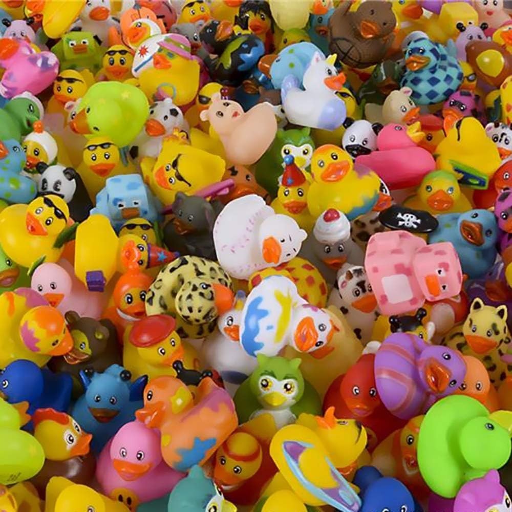 Rubber Ducks in Bulk,Assortment Duckies for Jeep Ducking Floater Duck Bath Toys