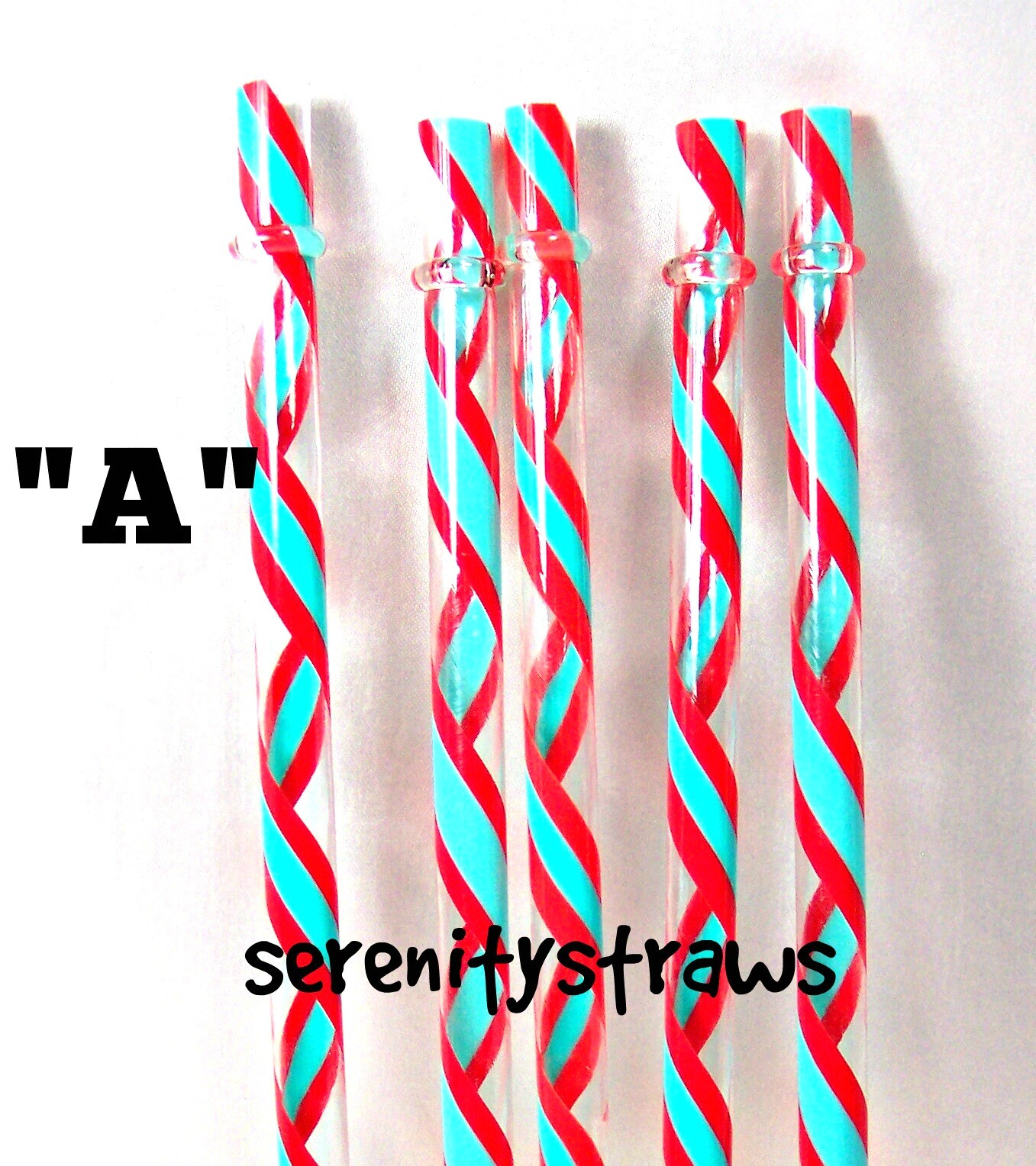 ALADDIN Wide Colorful STRAWS, 3/8″ X 9 1/2″, BPA Free, Reusable.