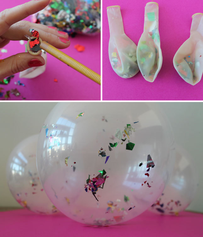 DIY 7″ 12″ 36″ Clear Latex Balloons Confetti Ballon Party Supplies Baby Shower