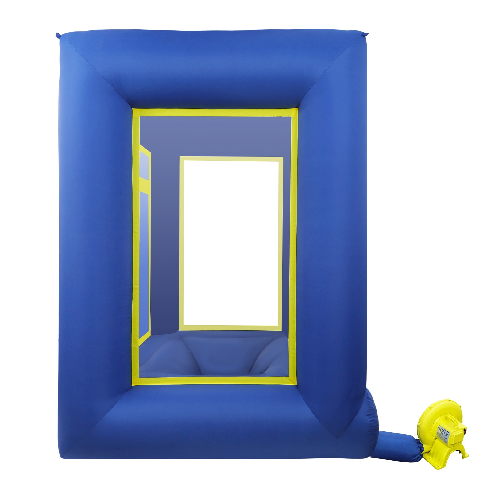 Inflatable Money Machine Booth 78.74*42.52*106.3in Cash Grab Game Cube