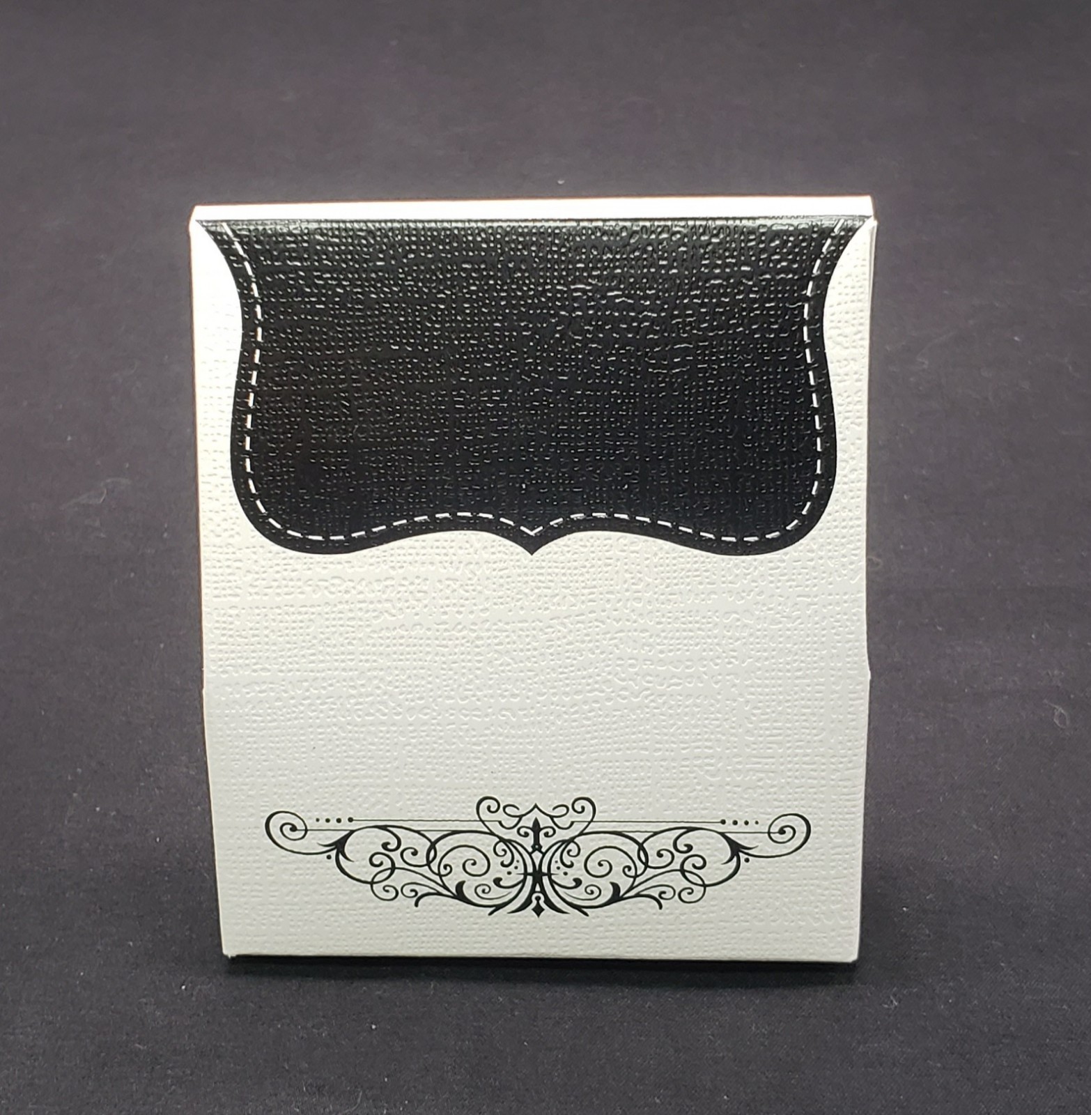 Party Favor Boxes 50 Reseller Jewelry Tokens Boxes Cream & Black