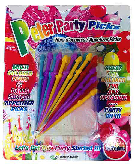 Bachelorette Party Supplies – Pecker Party Tooth Picks