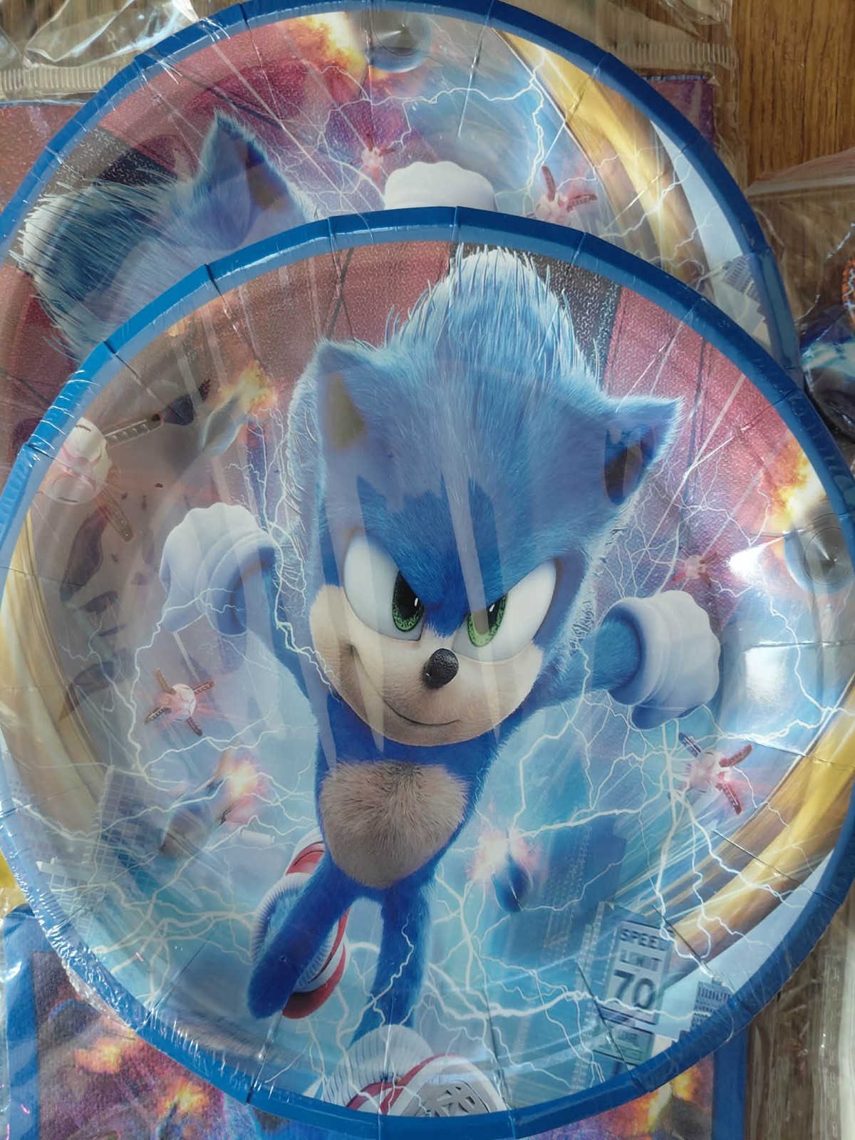 Sonic the Hedgehog Kids Birthday Party Supplies Variety Set