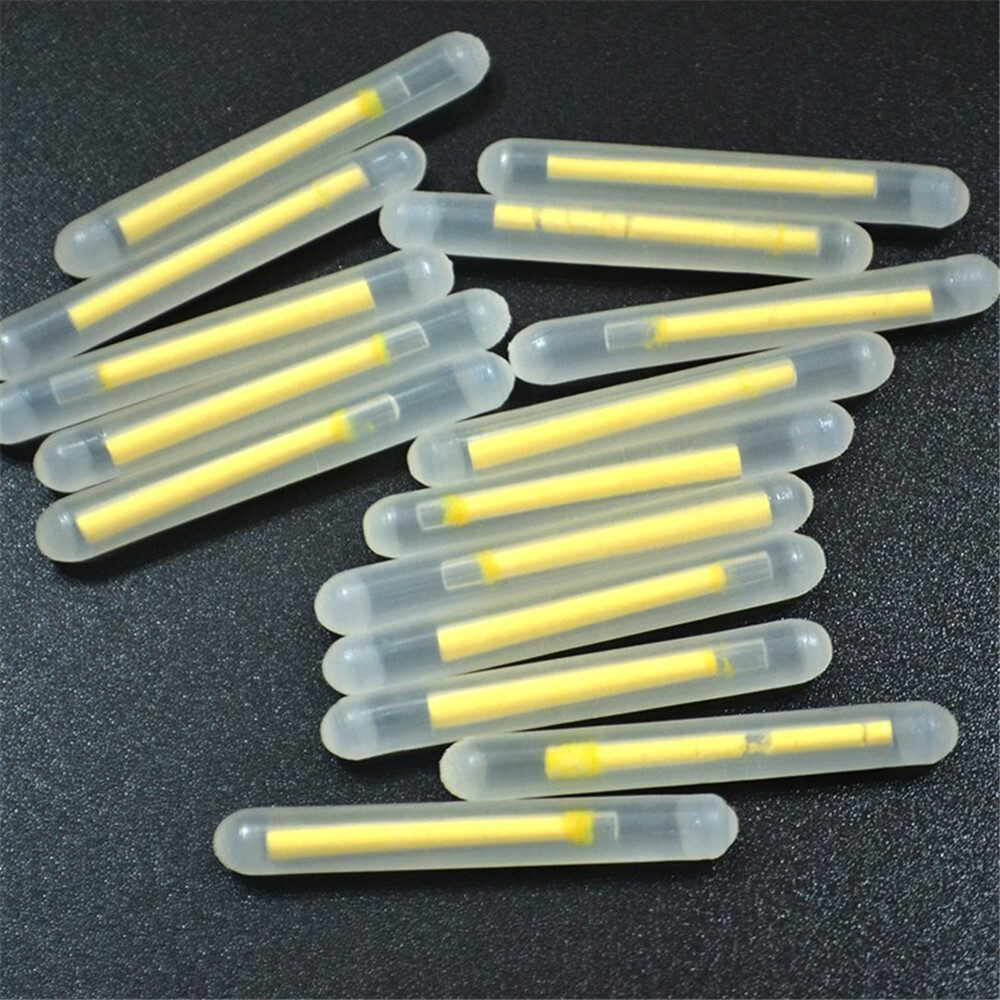 100PCS 1.5″ Green Mini Glow Sticks Fishing Light For Parties Fishing Light Stick