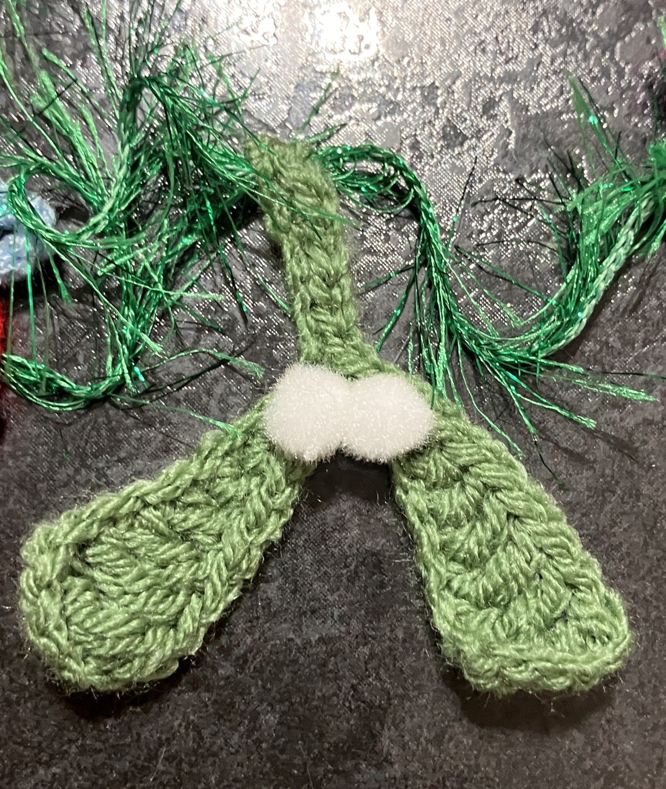 🌲🎁Hand Crochet Christmas Tree Presents Mistletoe Bunting Window camper Gift