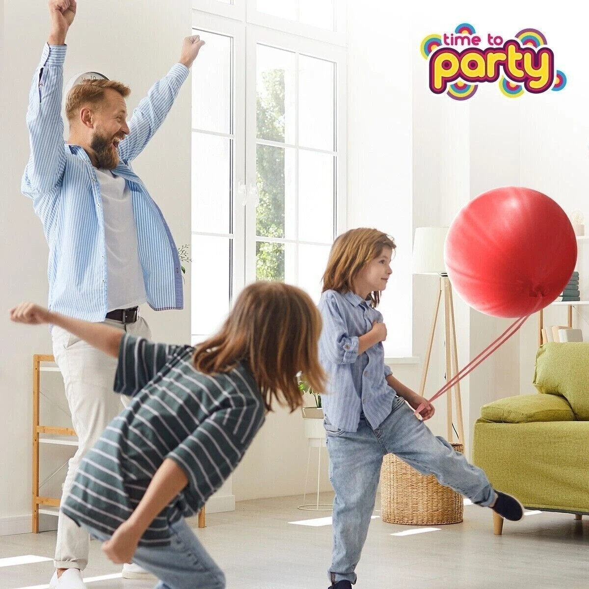 15–500pk Large Punch Balloons Party Bag Fillers Kids Birthday Goody Loot Toys