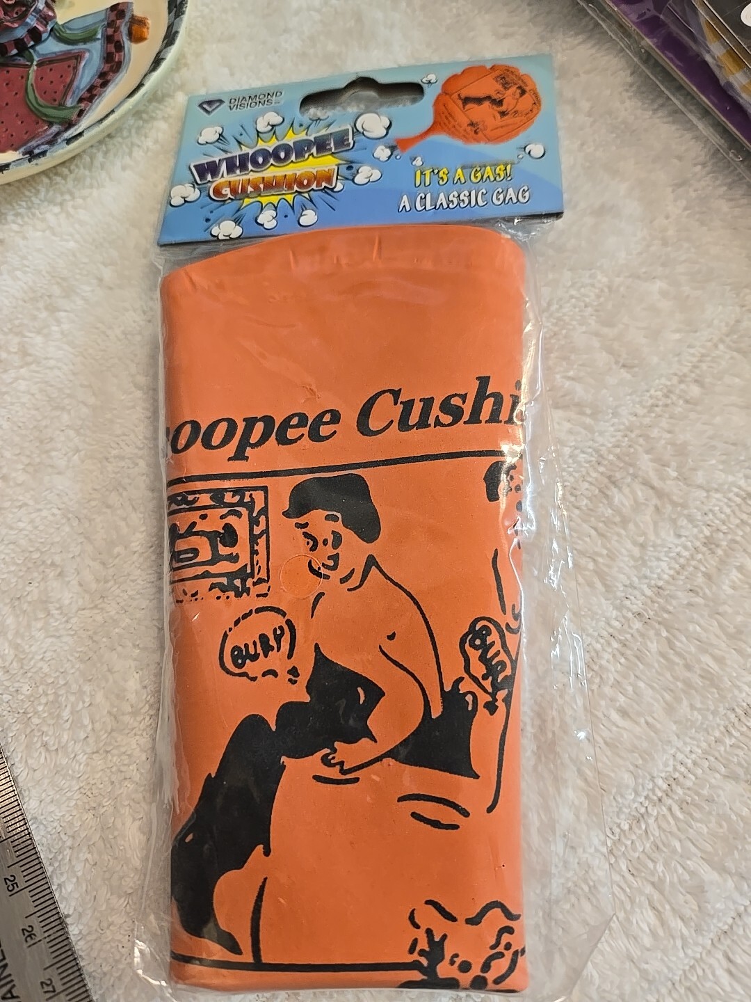 Whoopee Cushion Orange Trick It’s A Gas A Classic Gag A Sound Riot Kids Approved