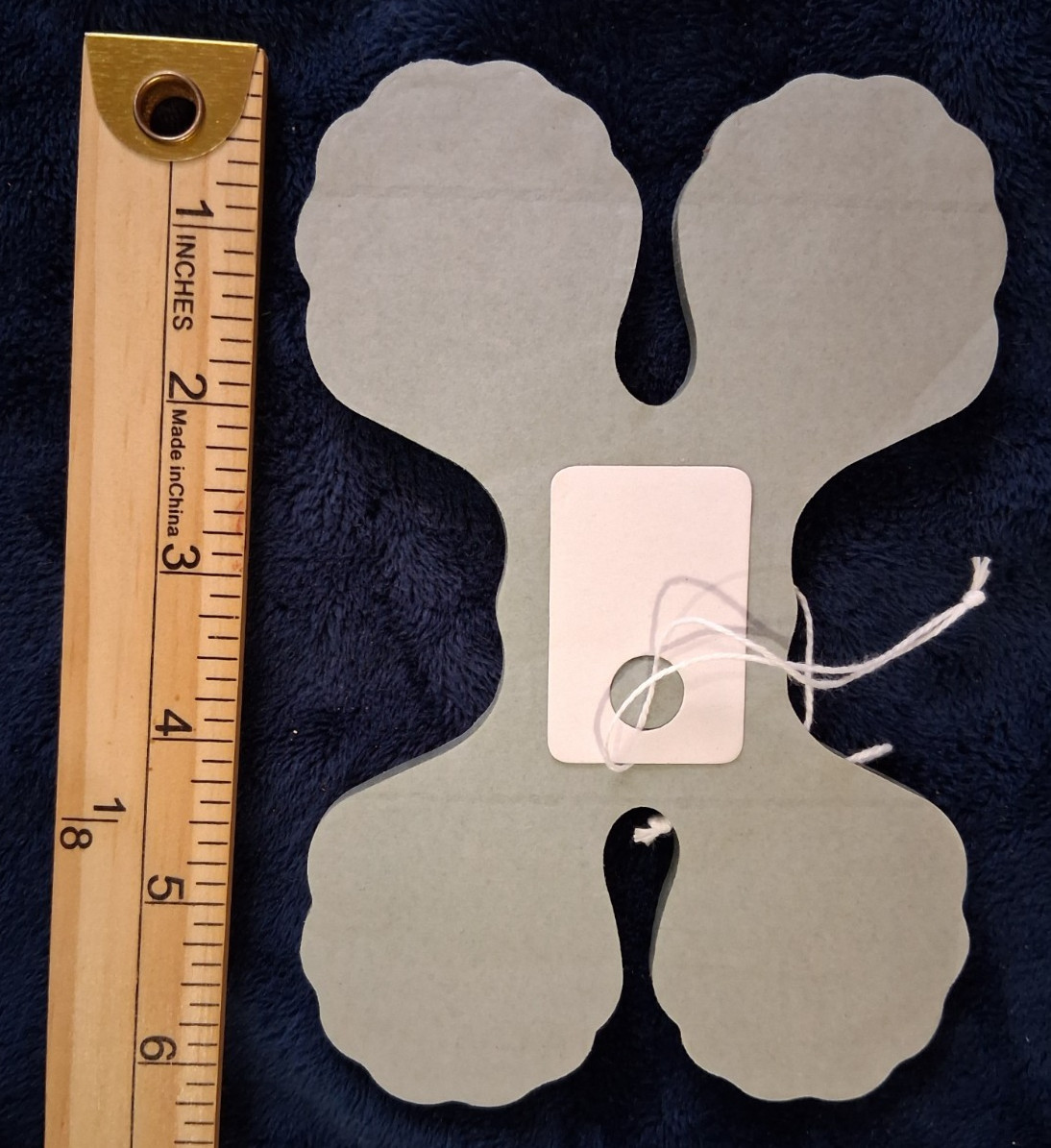 Lot of 4 Vintage Gray Paper Streamers / Honeycomb Hanging Decorations – NIP
