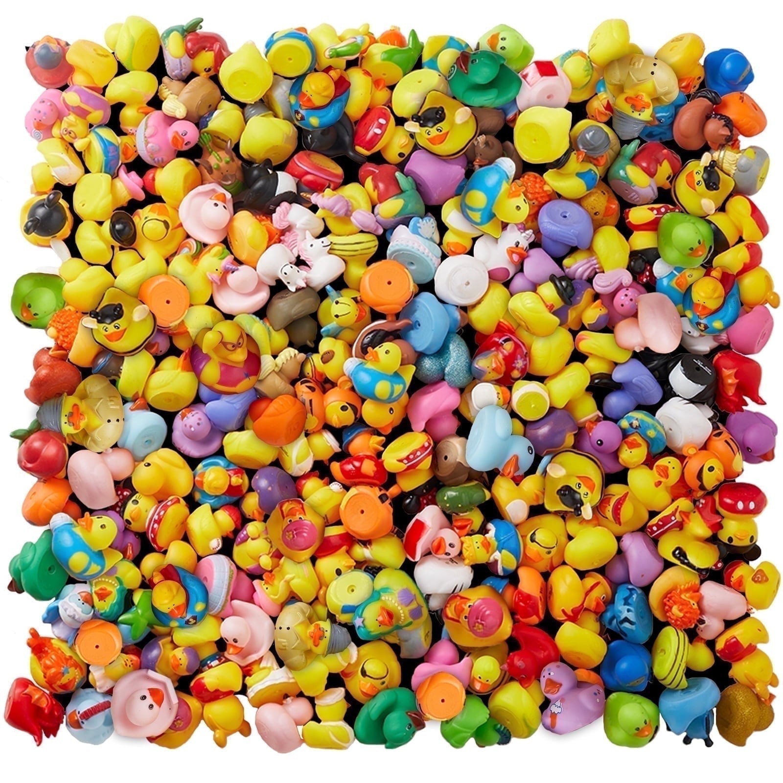 Rubber Ducks in Bulk,Assortment Duckies for Jeep Ducking Floater Duck Bath Toys