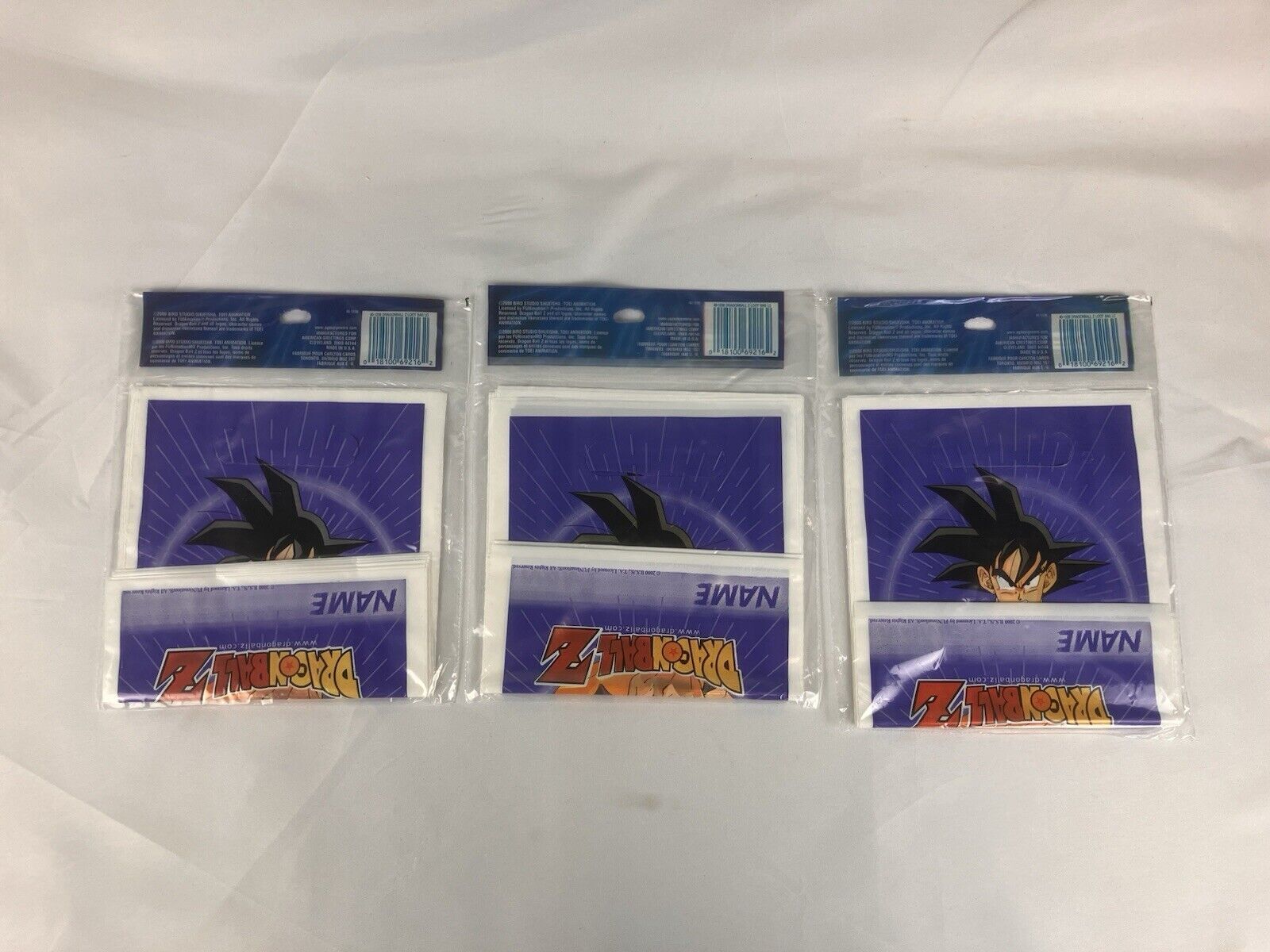 Dragon Ball Z Party Gift Bags 24 Count – 3 Sets of 8 DBZ Kids Birthday Party New