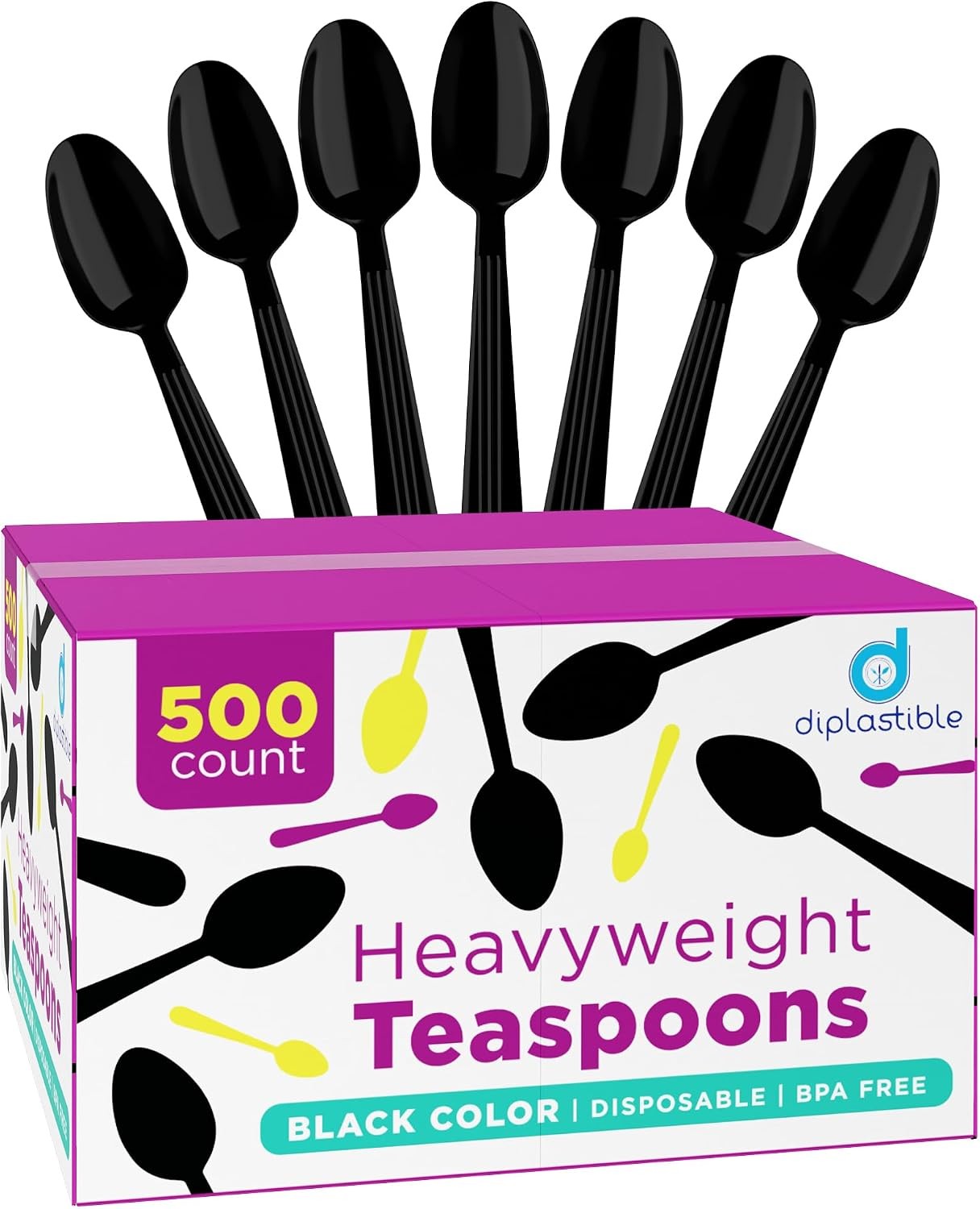 Plastic Spoons Heavy Duty – Disposable Spoons Plastic Utensils – Cutlery For