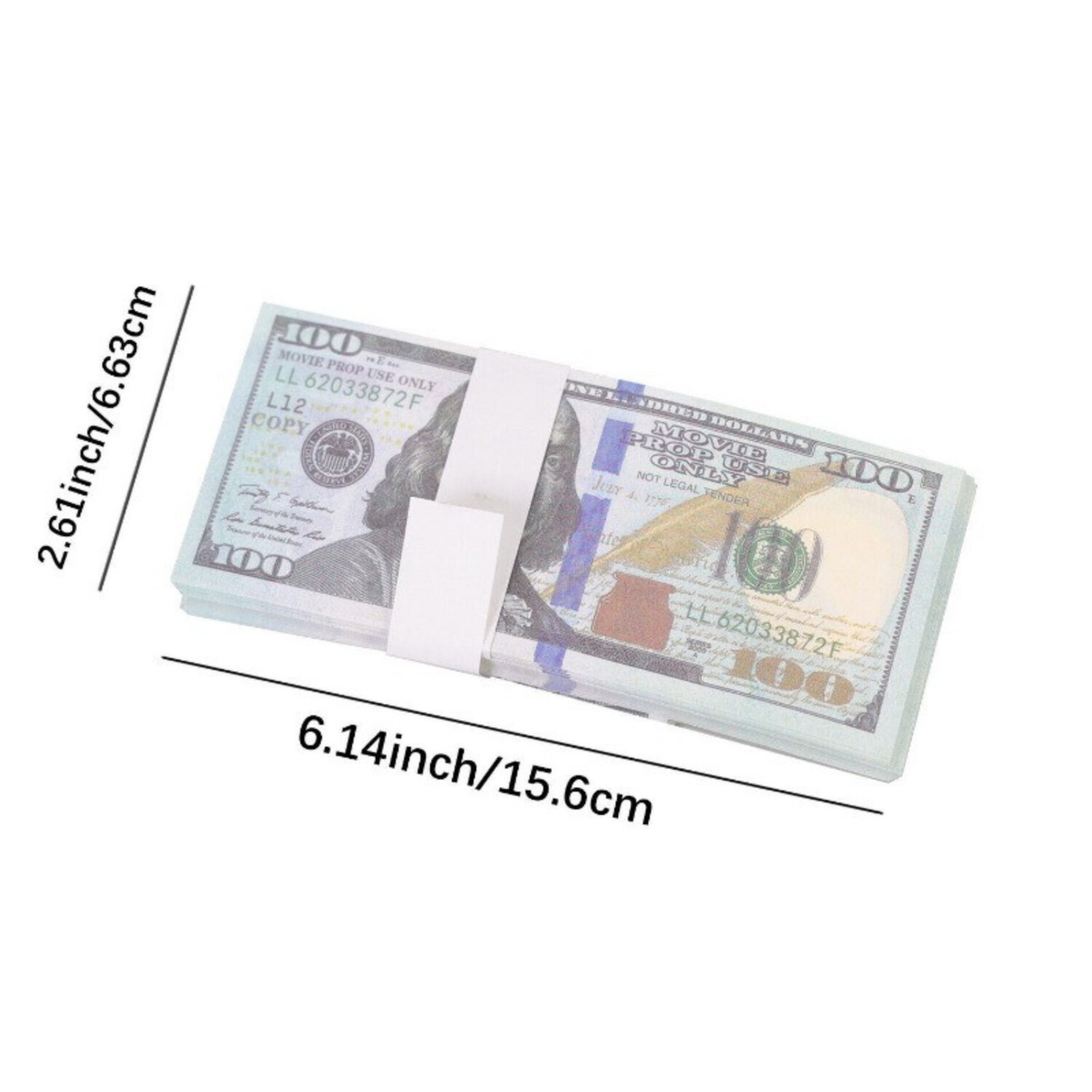 FAKE BANK GAMES PLAY MONEY KIDS CASH PAPER 100 PCS 100 DOLLAR BILLS $$$ PARTY