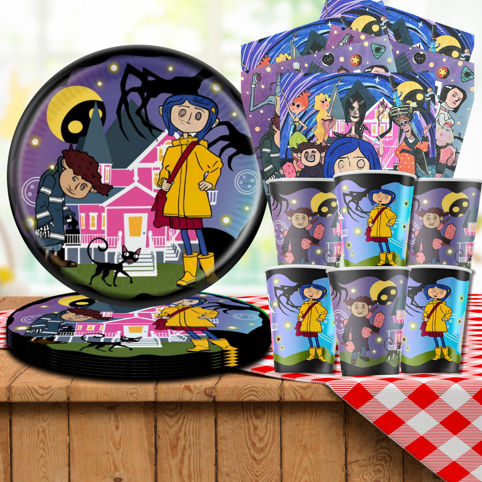CORALINE birthday party supplies favor centerpiece decoration event theme