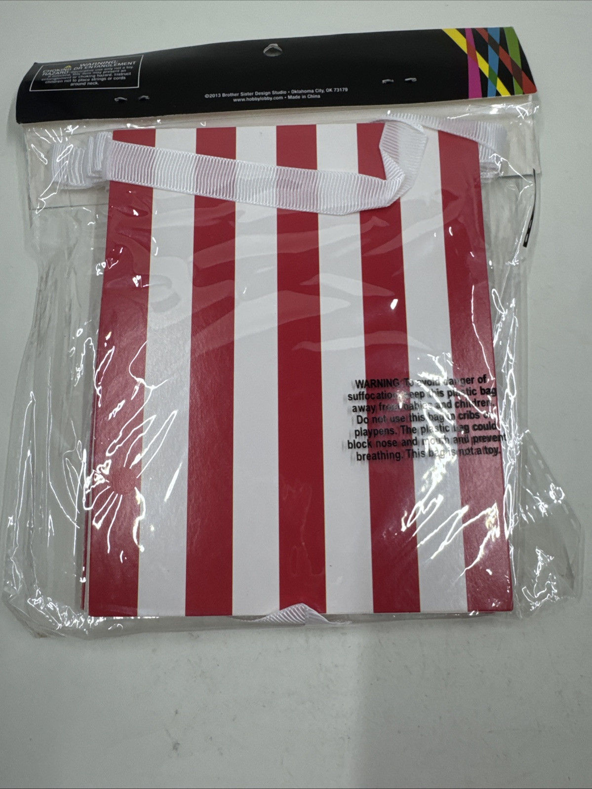 Circus Carnival Carousel Happy Birthday Banner 8ft L Red White Stripe