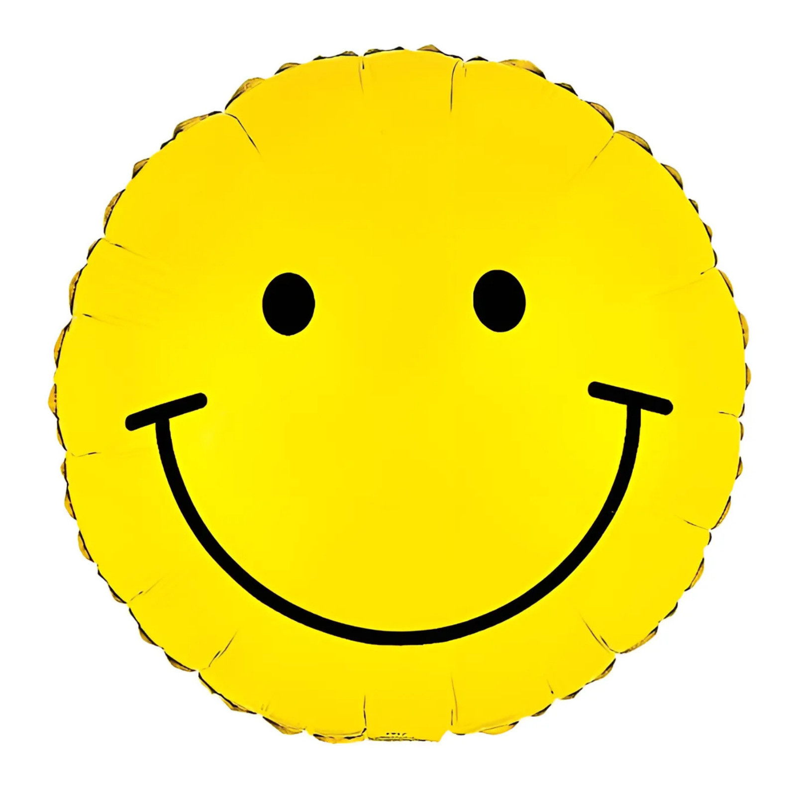 Balloons 18″ Smiley Face Foil Helium Balloon – 2 Pack (Non-Packaged)
