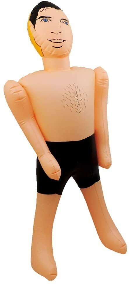 Inflatable Husband & Wife (Boyfriend & Girlfriend) Party Blow Up Bundle – 2 Pack