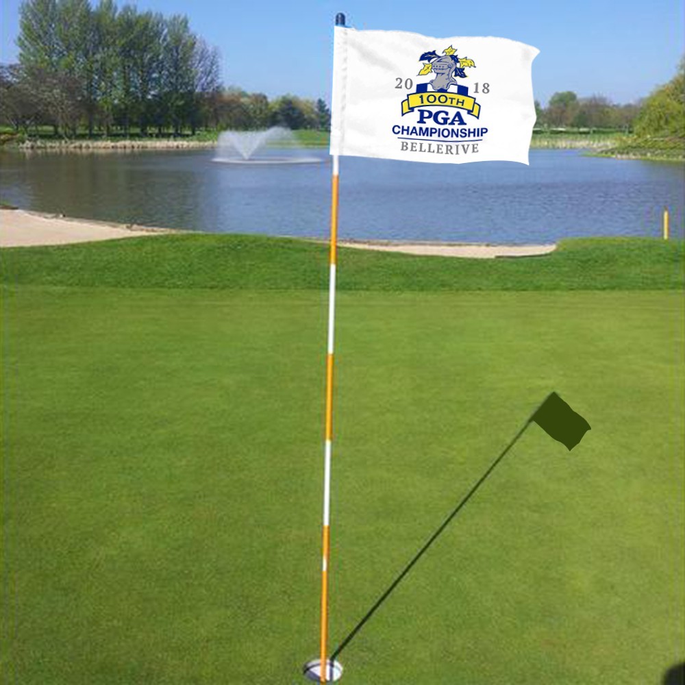2018 PGA CHAMPIONSHIP BELLERIVE PGA TOUR Golf Pin Regulation Tube Flag 13x20Inch
