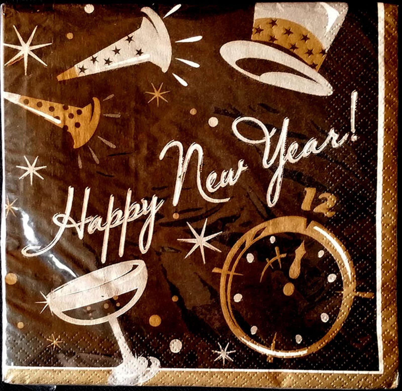 All Occasion Theme Paper Lunch Napkin 20pk 6″ & 4″ Square 13″ Rd Decoupage Craft