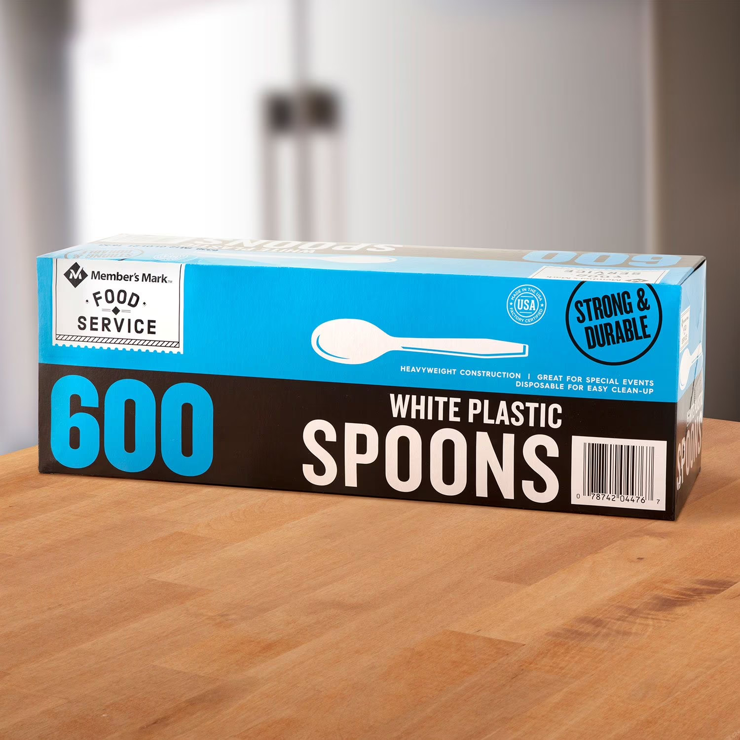 Member’s Mark Heavyweight White Plastic Spoons, 600 ct. FREE SHIPPING
