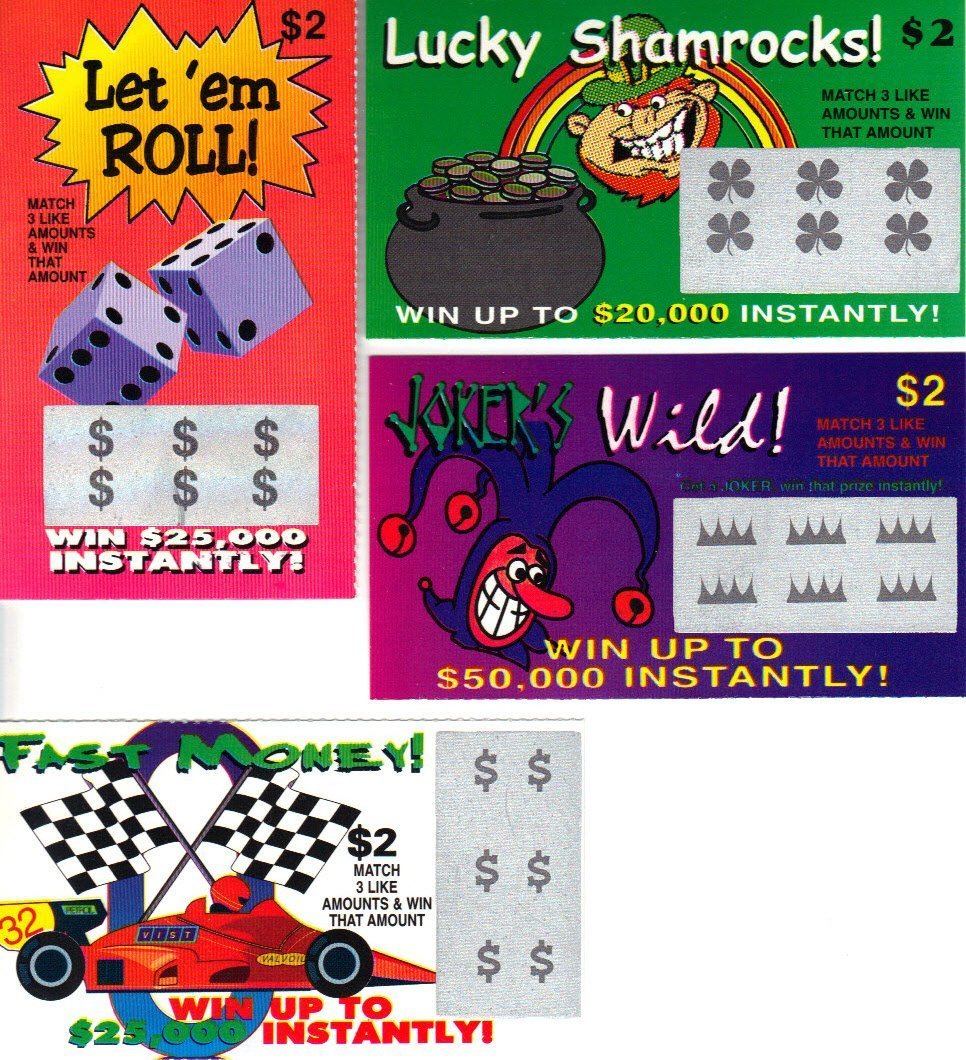 6 Fake Lottery Tickets Fake Phony Scratch Off Winning Lotto Ticket Fun Gag Joke