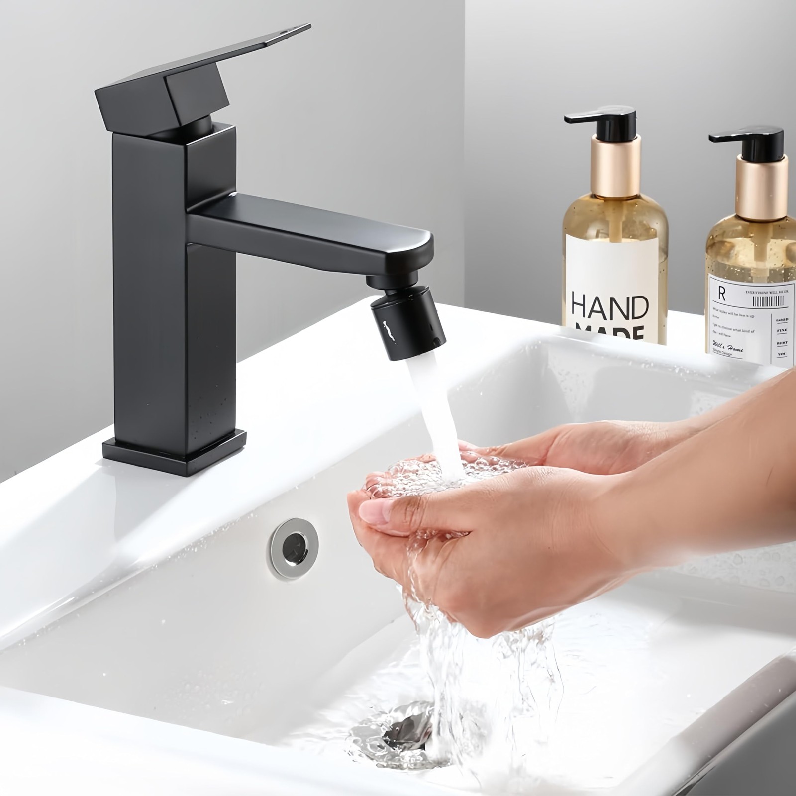 2 Pack Sink Overflow Cover,Sink Overflow Ring，Made of Silver Fine Copper，The App