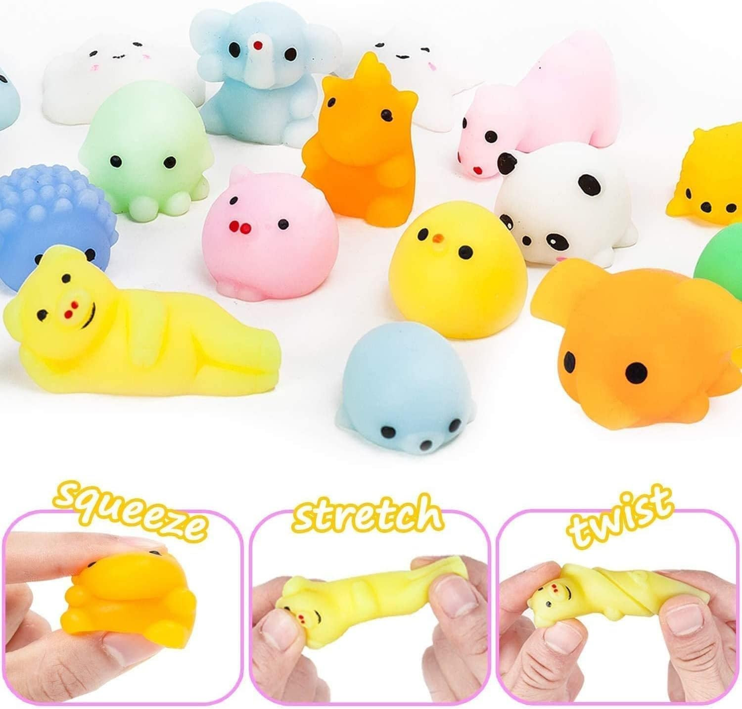 124 Pcs Party Favors for Kids 4-8, Birthday Gift Toys, Goodie Bag Stuffers, Trea