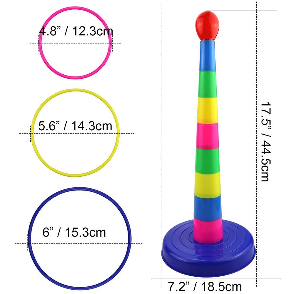 Toss Game, Games Set, Outdoor Games, for Kids Birthday Party Indoor Supplies,…