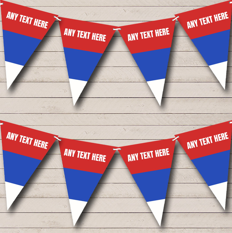 Party Banner Bunting Netherlands Flag Holland Personalised Birthday