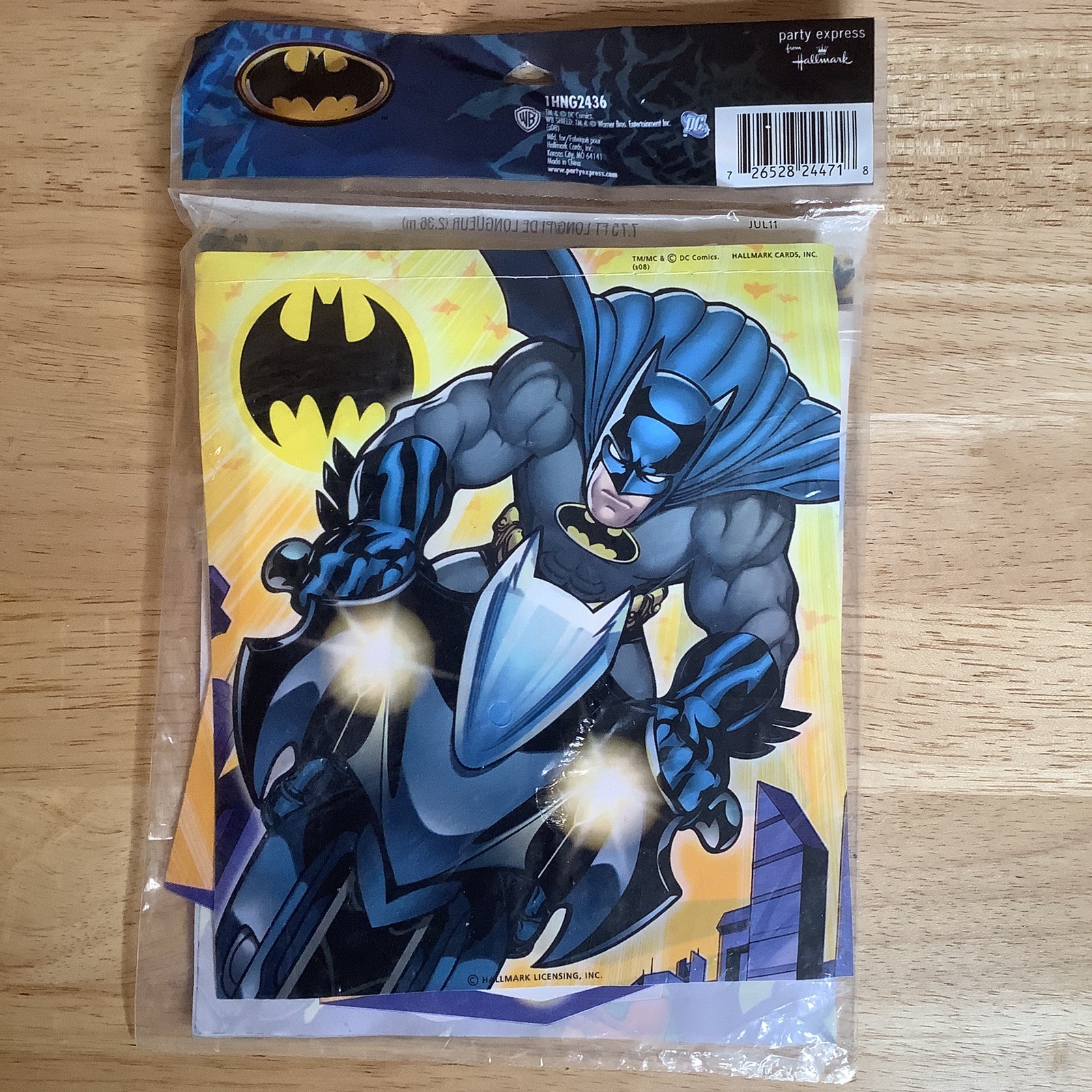 Hallmark Happy Birthday Batman Banner