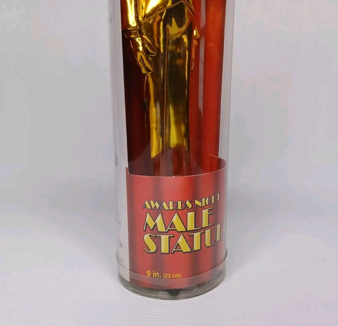Beistle Awards Night Gold Tone Male Statuette Award Party Decor Or Prize 2007