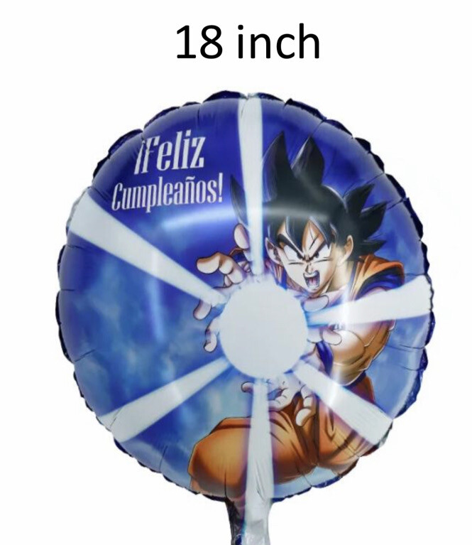 DRAGON BALL Z Balloons Birthday Party Decorations Balloons 9 Balloon Set Gift