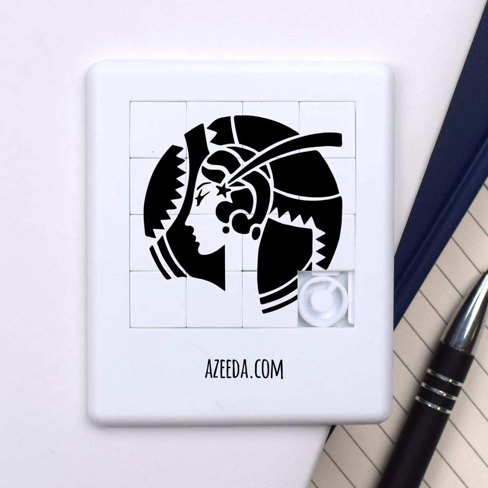 ‘Art Deco Dancing Girl’ Sliding Puzzle (PZ00046285)
