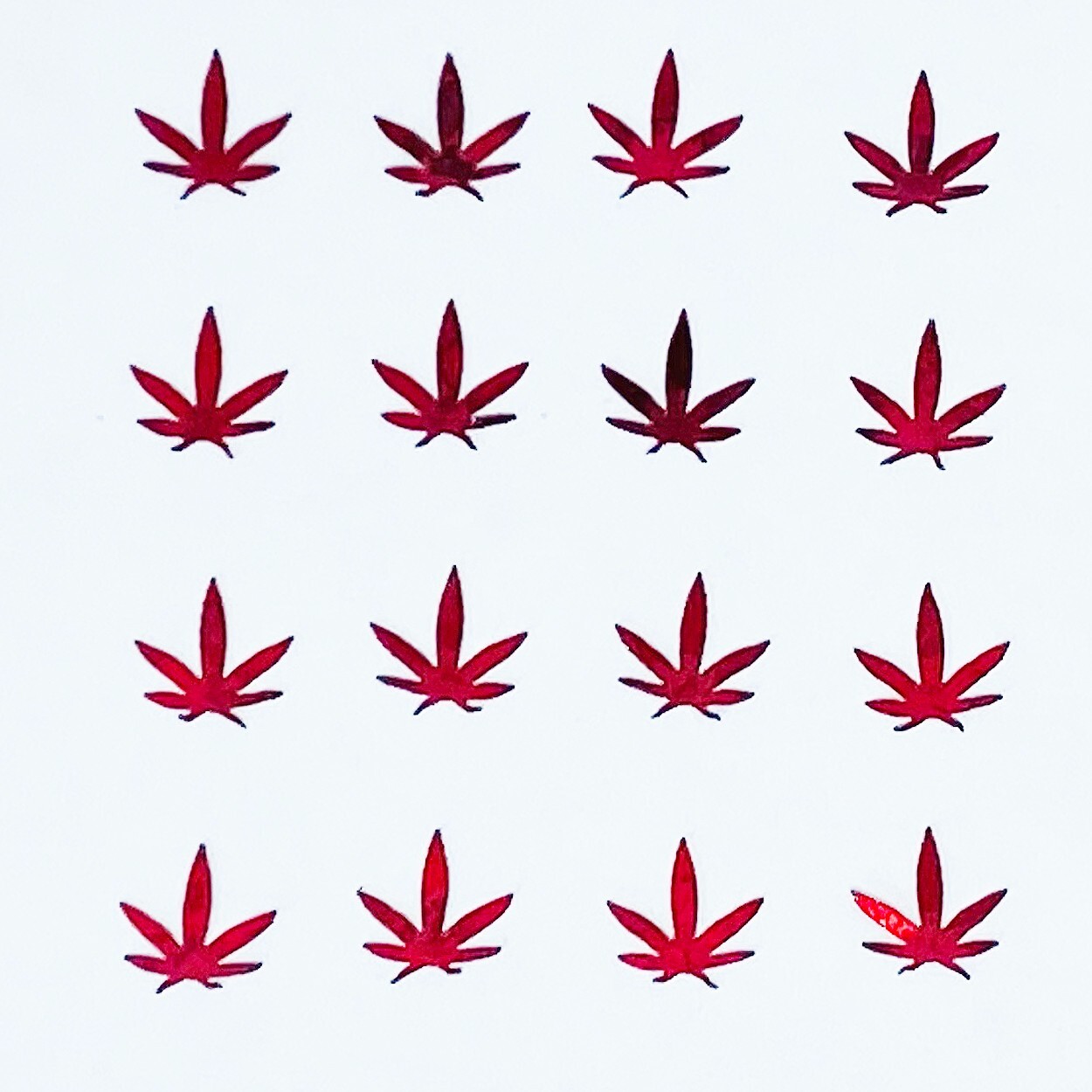 Confetti Marijuana Leaf 3/8″ Green – Retail Pack #9713 1/2 Bag