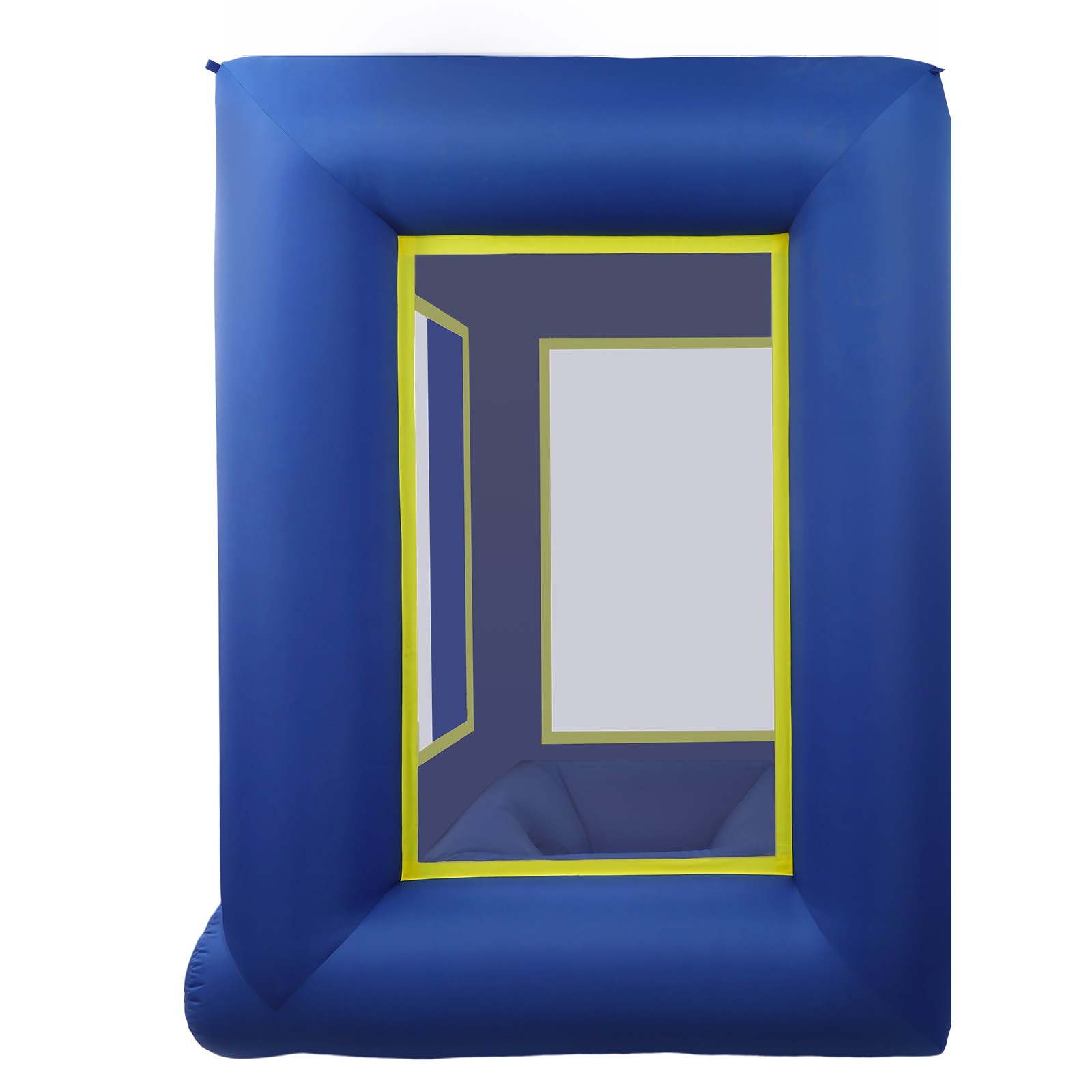Inflatable Money Machine Booth Cash Grab Game Cube For Business Event Promotion