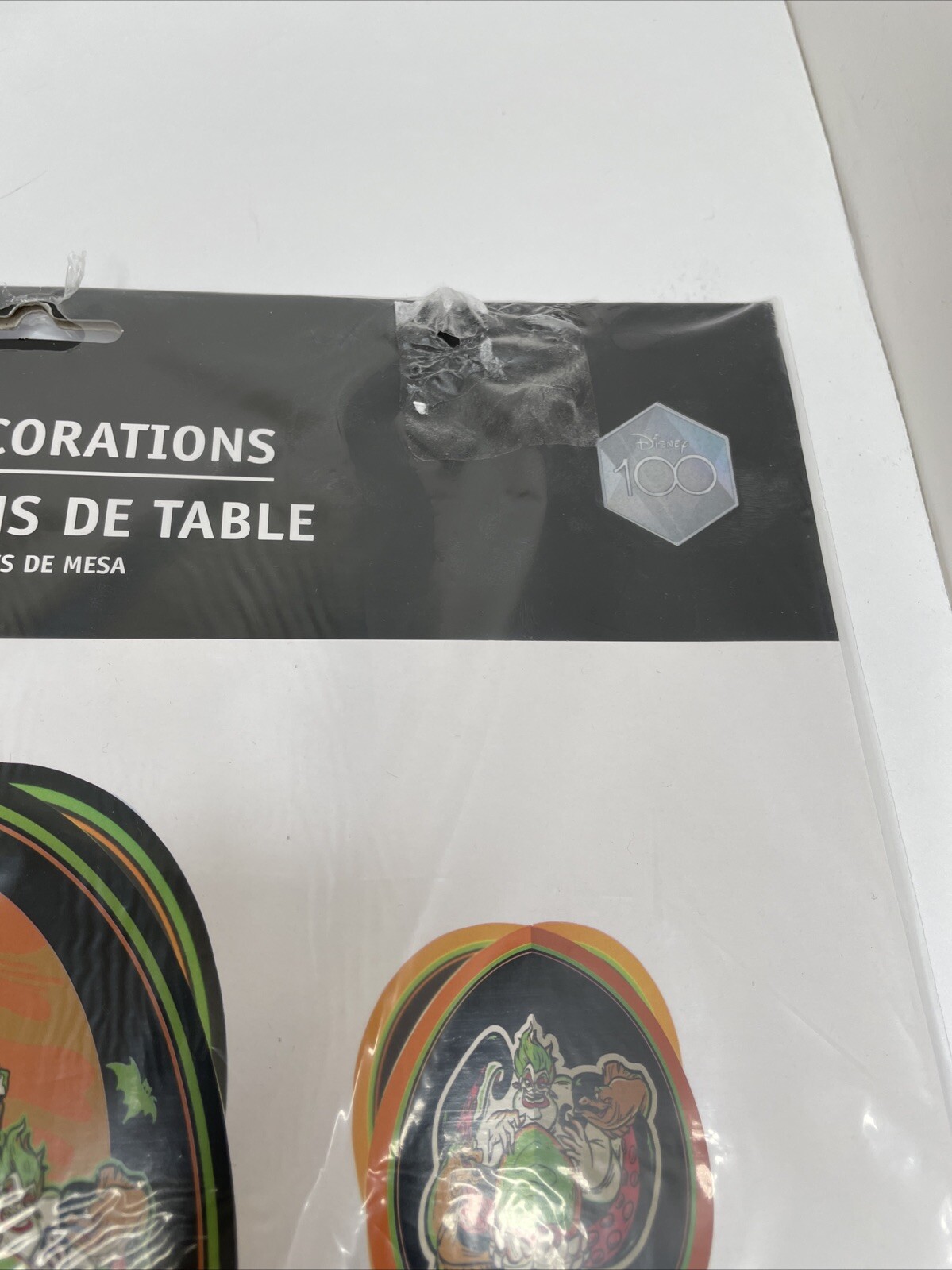 Disney Halloween Villains Haunted House Carnival Party Table Decorating Kit