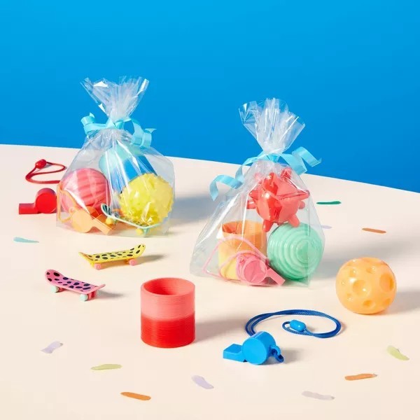 Fun Party Favors Mini Skateboard Set, 12 Pack Multicolor Animal Print Design